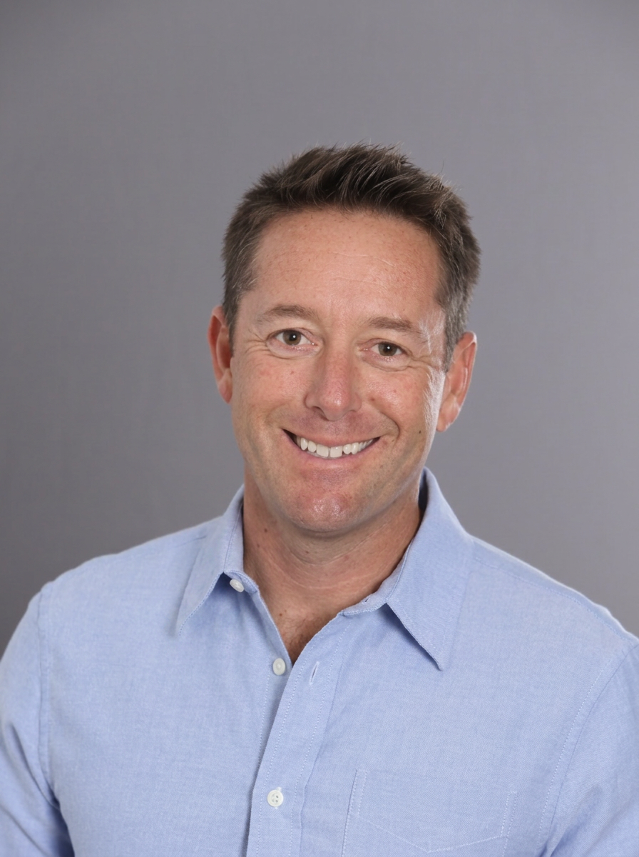 Portrait of Morgan Harris, fractional CMO for founder-led brands